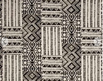 Indoor Fabric by the Yard Home Decor Fabric, Izett Black Spice