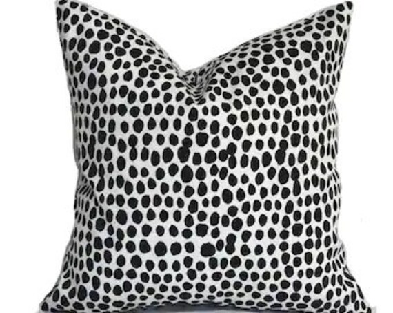 Terrasol Signature Dot Outdoor Chair Cushion - Black/White