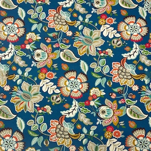 Outdoor Fabric by the Yard Telfair Peacock