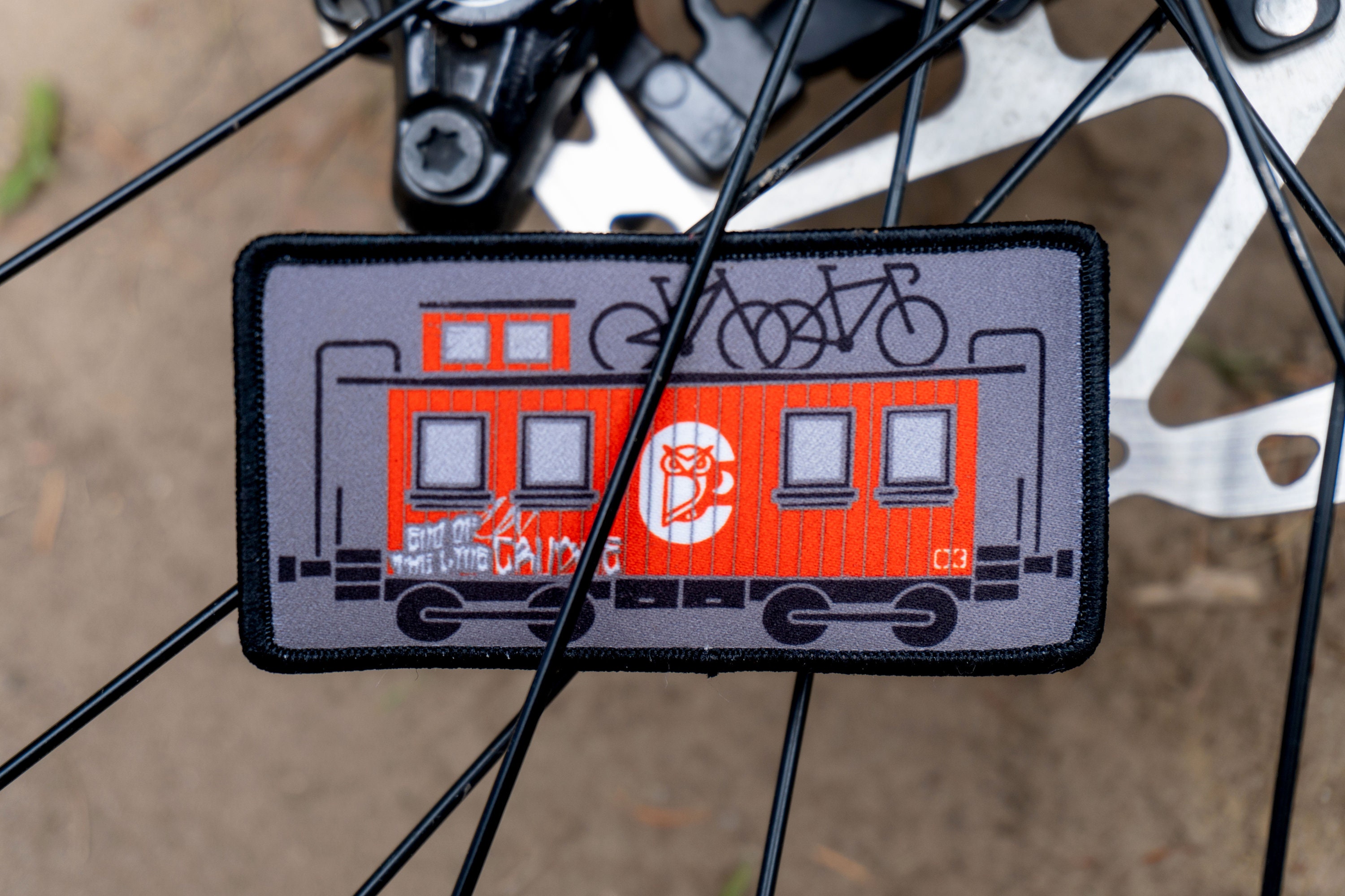 Patch Caboose MTB Mountain Biking Etsy UK