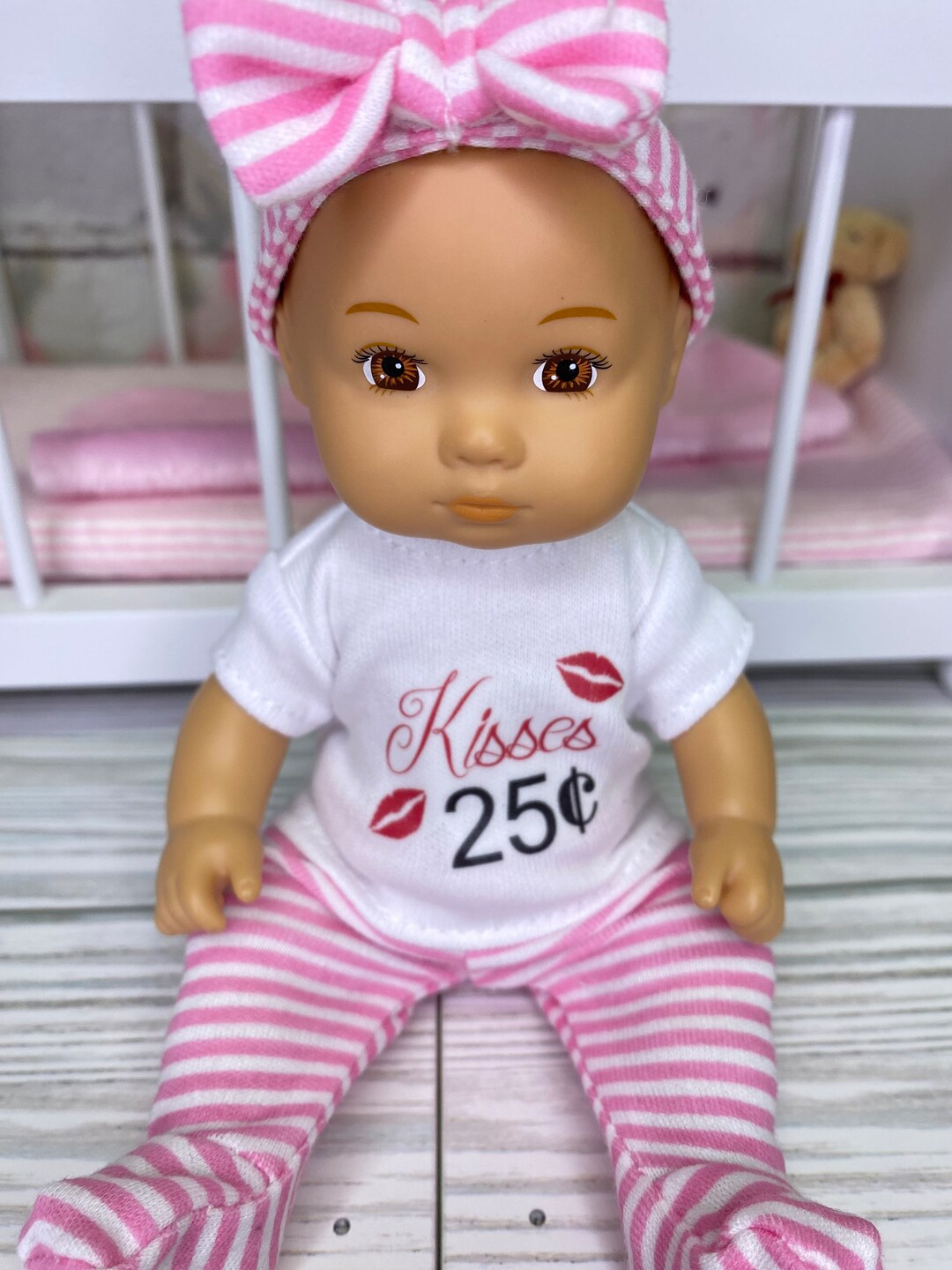 8 Inch Baby Doll Shirt, Made For, 8 Inch Little Bitty Baby or Caring