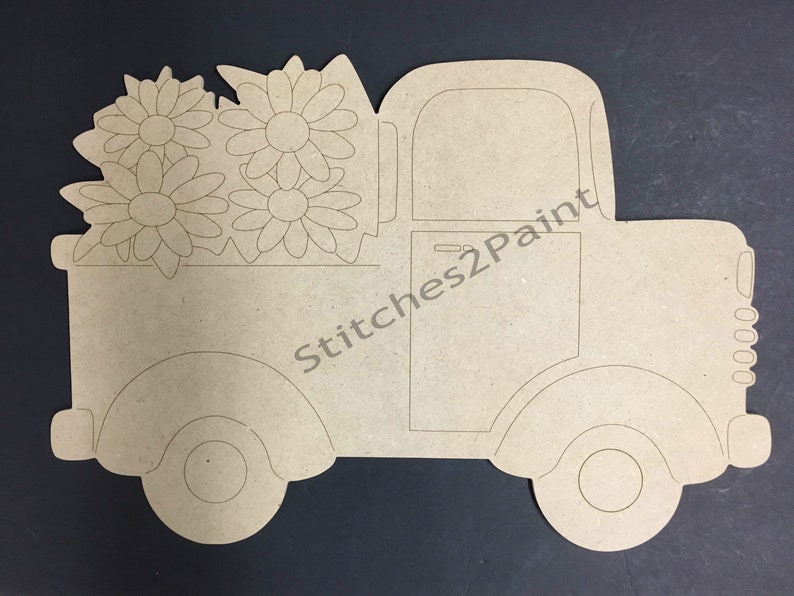 Free Free 193 Vintage Truck With Flowers Svg SVG PNG EPS DXF File