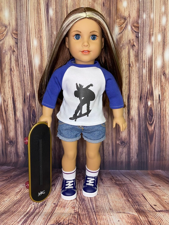 American girl doll skateboard sale
