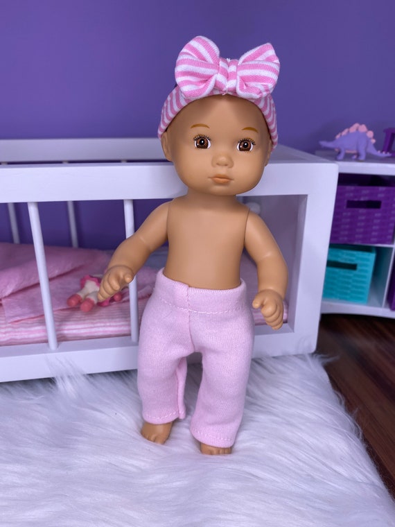 Pink Doll Pants Made for Inch American Girl Little Bitty Baby