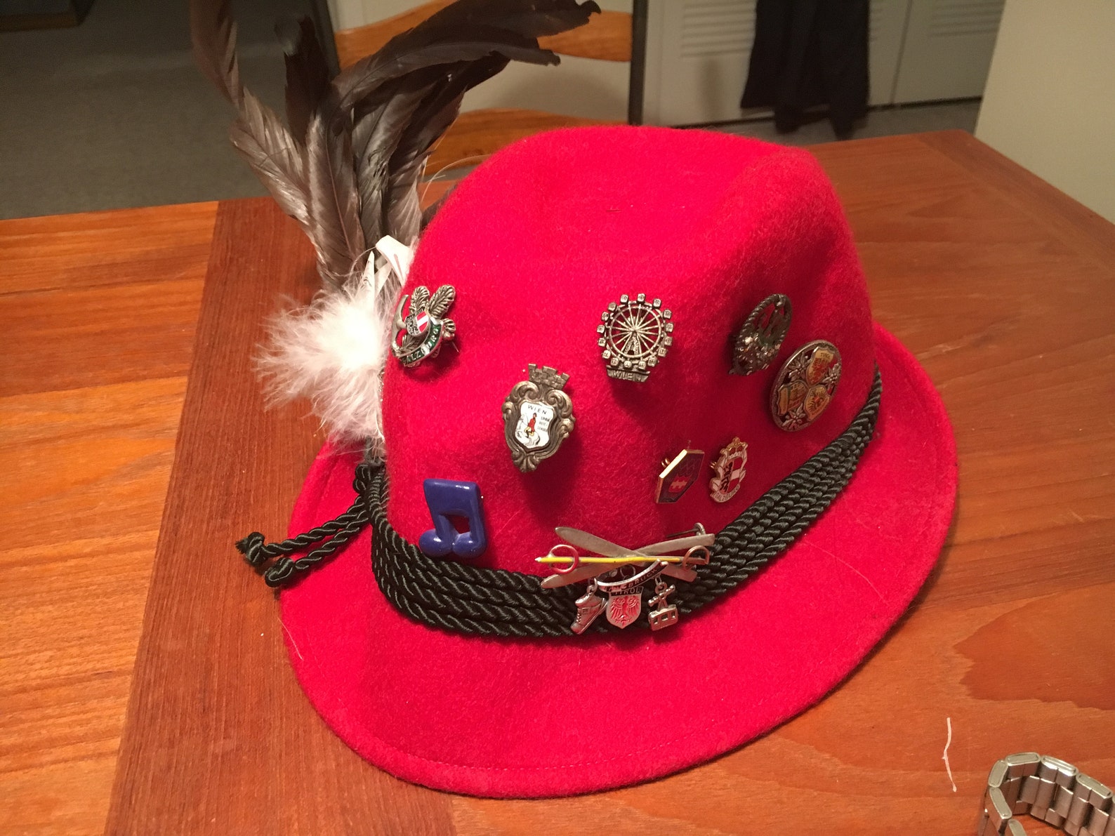 German Alpine Hat Pins History & Collecting A German Girl in America