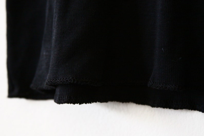 black and white cotton shirt crop top BLACK FRIDAY SALE vintage ringer tee