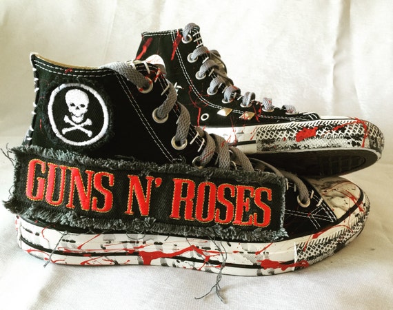 AJF,guns n roses converse shoes,www.nalan.com.sg