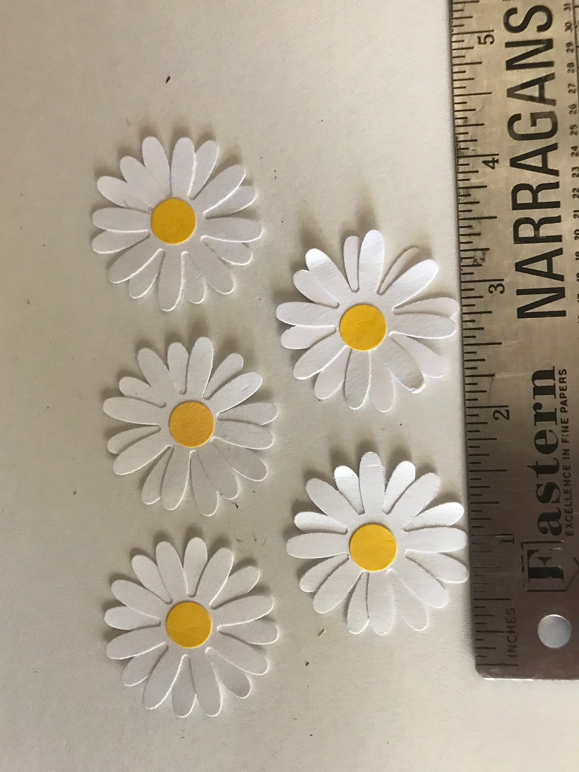 20 Daisy die cut punches embellishments Etsy
