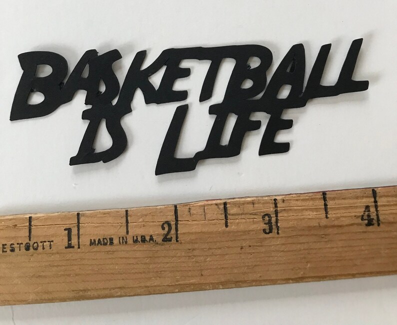 Basketball Sports Die Cuts Embellishments Silhouettes,men's,paper