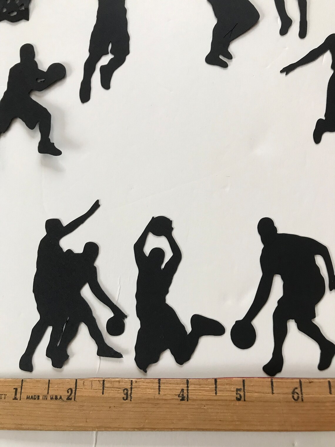 Basketball Sports Die Cuts Embellishments Silhouettes,men's,paper