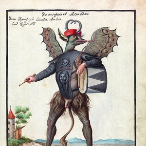 Occult Art : Asmodeus Compendium Rarissimum, c. 1792 Giclee Fine Art Print image 3