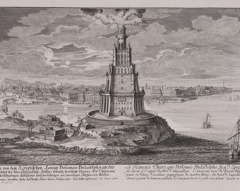 Johann Fischer 1721 — Giclee Fine Art Print /"The Pyramids of Egypt/"