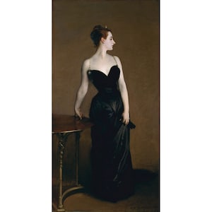 John Singer Sargent : Portrait of Madame X Madame Pierre Gautreau 1884 Giclee Fine Art Print image 1