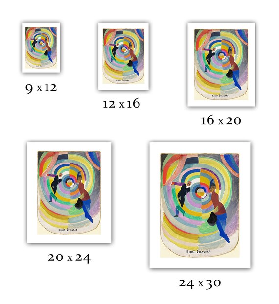 Robert Delaunay Drame Politique 1914 Giclee Fine Art Etsy Canada