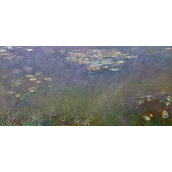 Claude Monet : Water Lilies (Agapanthus) (c. 1915-1926) - Giclee Fine Art Print