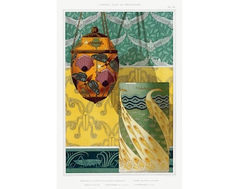 Maurice Pillard Verneuil : L'Animal dans la Decoration, Plate 30 (1897) - Giclee Fine Art Print