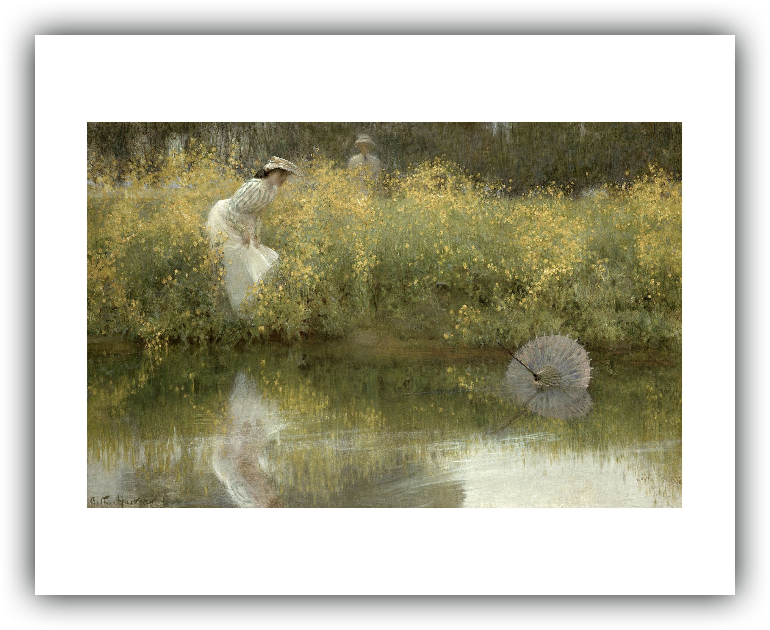 Arthur Hacker : Lost Parasol (undated) - Giclee Fine Art Print - Etsy