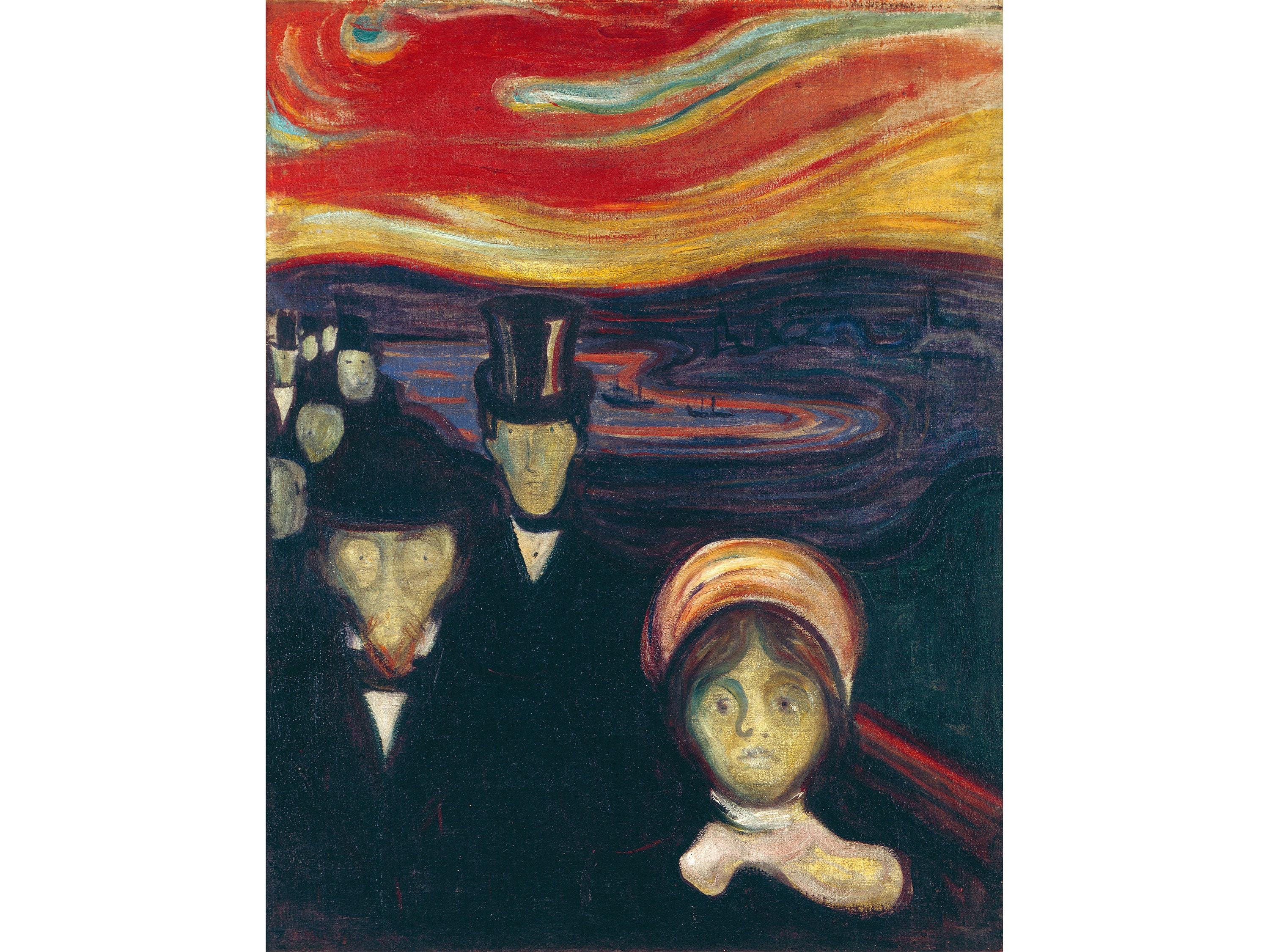 EDVARD MUNCH、エドヴァルド・ムンク【Das Weibkas】 悲鳴 | エドヴァルド・ムンク
