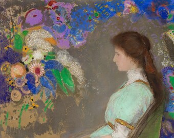 Amazon.co.jp: オディロン・ルドン象徴主義画家アートワーク