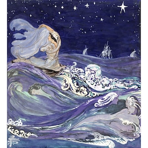 Pamela Colman Smith : Sea Creatures (c. 1907) - Giclee Fine Art Print