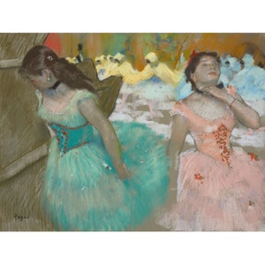 Edgar Degas : Entrance of the Masked Dancers (c. 1879) - Giclee Fine Art Print