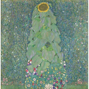 Gustav Klimt : Sunflower (11907-1908) - Giclee Fine Art Print