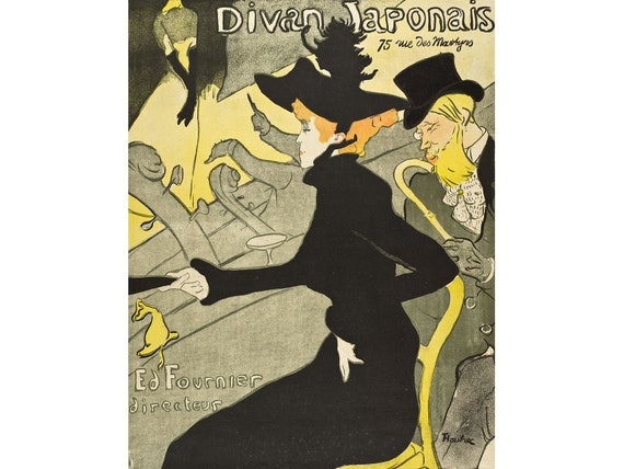 アンリ・ド・トゥールーズ＝ロートレック : Divan Japonais