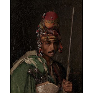 Jean-Leon Gerome : Bashi-Bazouk (c. 1868-1869) - Giclee Fine Art Print