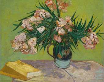 Vincent van Gogh : Oleanders (1888) - Giclee Fine Art Print