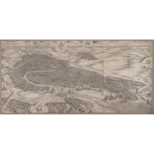 Jacopo de' Barbari: Vista de Venecia (1500) - Giclee Fine Art Print