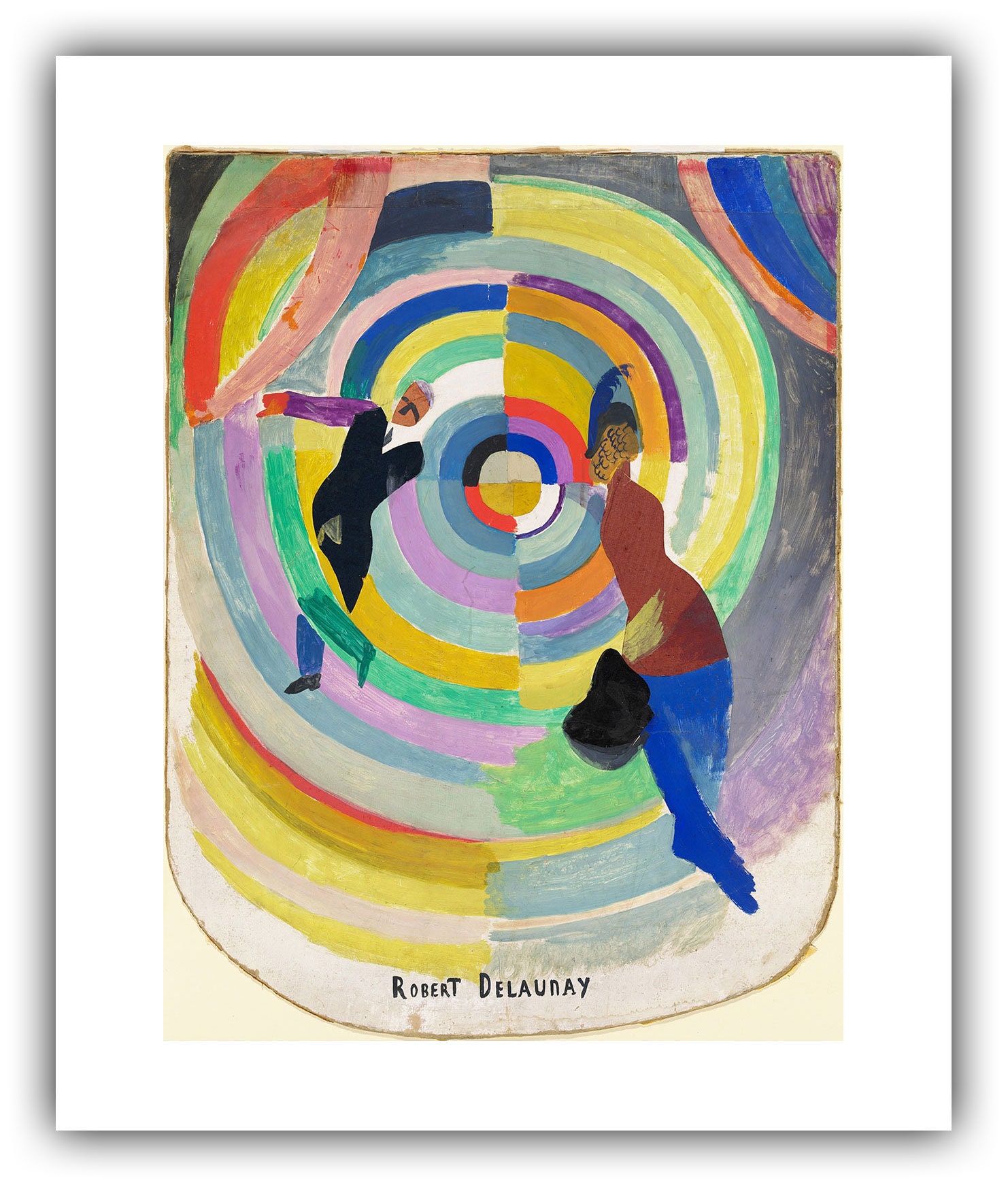 Robert Delaunay Drame Politique 1914 Giclee Fine Art Etsy France