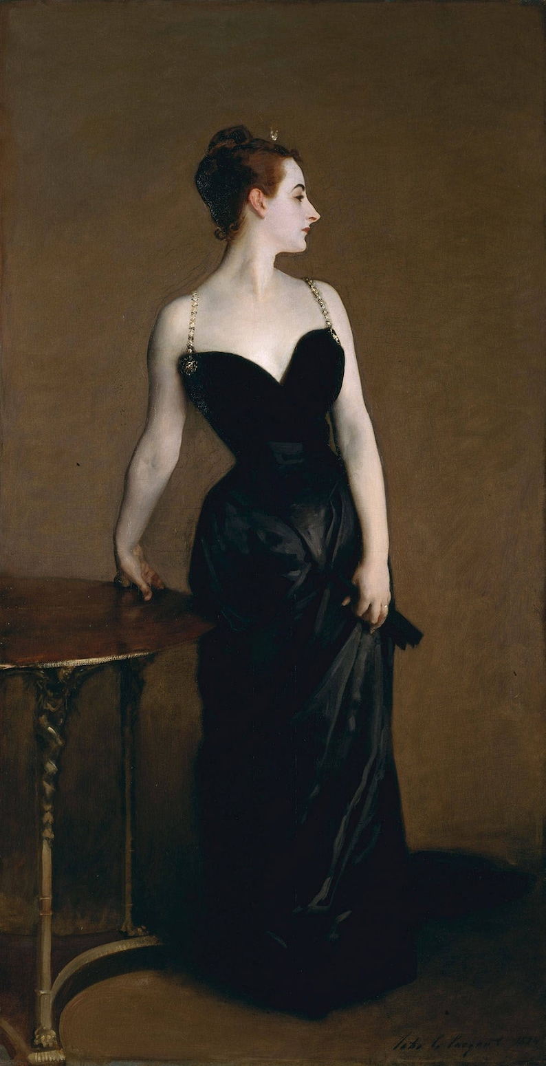 John Singer Sargent : Portrait of Madame X Madame Pierre Gautreau 1884 Giclee Fine Art Print image 3