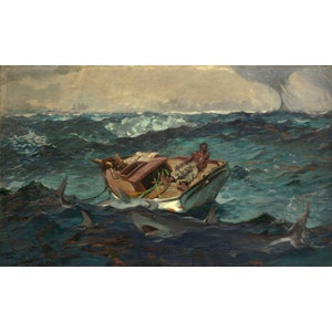 Winslow Homer : The Gulf Stream (1899) - Giclee Fine Art Print