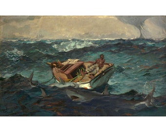 Winslow Homer : The Gulf Stream (1899) - Giclee Fine Art Print