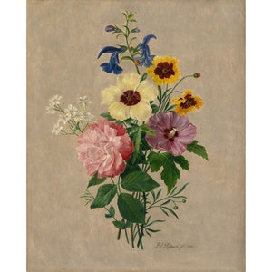 Pierre-Joseph Redoute : Mele in un piatto (1883) - Giclee Fine Art Print