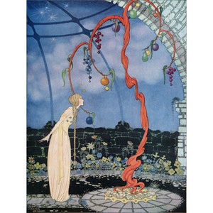Virginia Frances Sterrett : Rosalie&#39;s Tree (Old French Fairy Tales, 1920) - Giclee Fine Art Print