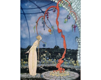 Virginia Frances Sterrett : Rosalie&#39;s Tree (Old French Fairy Tales, 1920) - Giclee Fine Art Print