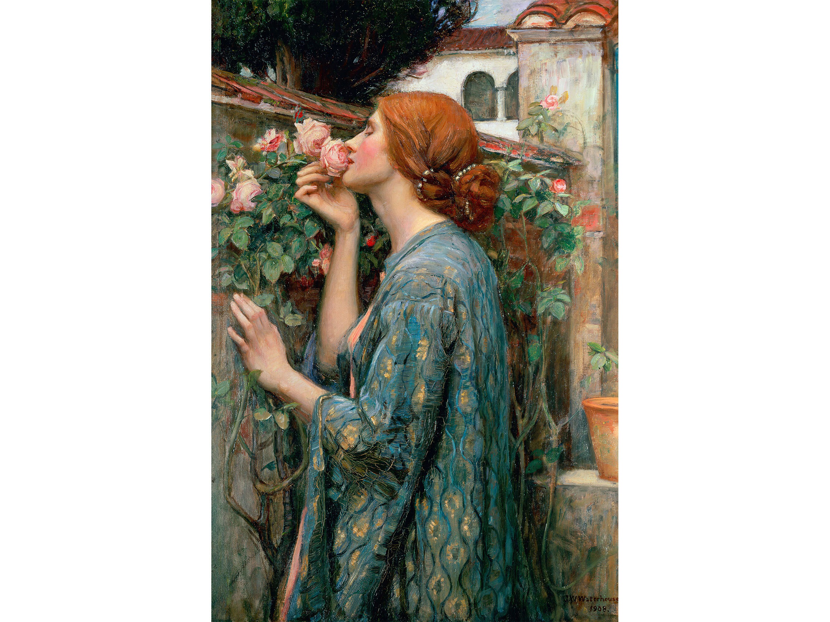 John William Waterhouse : The Soul of the Rose (1908) - Giclee Fine Art Print