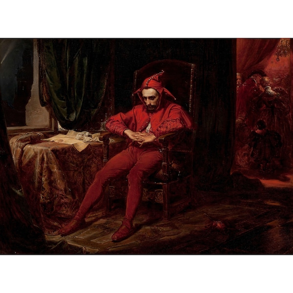 Jan Matejko : Stanczyk (1862) - Giclee Fine Art Print