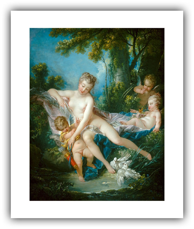 Картина франсуа буше отдыхающая девушка