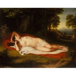 Asher Brown Durand : Ariadne (c. 1831-1835) - Giclee Fine Art Print