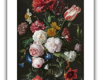 静物画 花瓶と植物 木製フレーム イタリア 静物画 花瓶と植物 木製フレーム イタリア Jan_van_Huysum_-