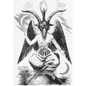 Eliphas Levi : Baphomet (1855) - Giclee Fine Art Print