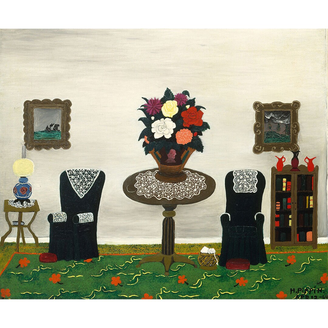 Horace Pippin : Victorian Interior II 1945 Giclee Fine Art Print - Etsy
