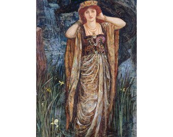 Henry Justice Ford: Guinevere - Giclée-konsttryck