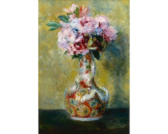 Pierre-Auguste Renoir : Bouquet in a Vase (1878) - Giclee Fine Art Print