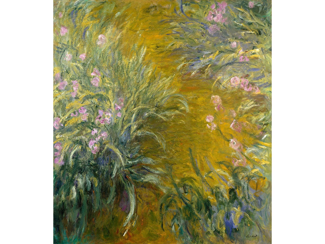 Claude Monet : the Path Through the Irises 1914-1917 - Etsy