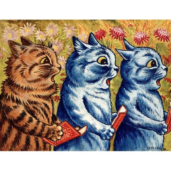 Louis Wain Cats' Giclee Print - Louis Wain, Art.com