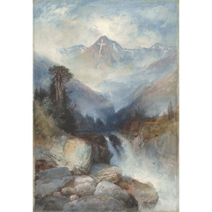Thomas Moran : Mountain of the Holy Cross (1890) - Giclee Fine Art Print