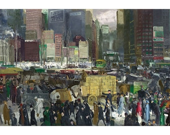 George Bellows: Nueva York (1911) - Impresión artística giclée